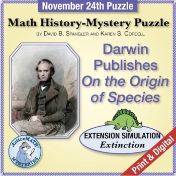 Preview of Nov. 24 Math & Science Puzzle with Simulation: Charles Darwin | Mixed Review
