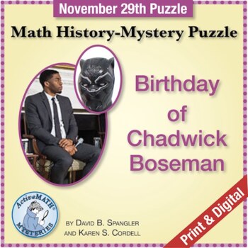 Preview of Nov. 29 Black History Puzzle: Chadwick Boseman, Actor | Daily Mixed Review