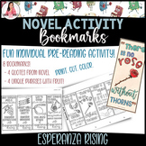 Novel Activity Bookmarks for Esperanza Rising Perfect for 