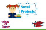 Novel Book Projects - 5 in 1!