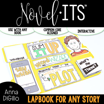 Preview of Novel-Its™ Lapbook {Use with ANY BOOK}