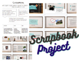 Novel Project: Scrapbook : Distance Learning Friendly.