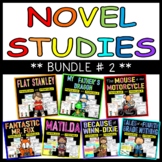 Novel Studies * BUNDLE # 2 *  Reading Levels M - S * Dista