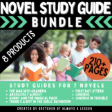 Novel Study Guide Bundle