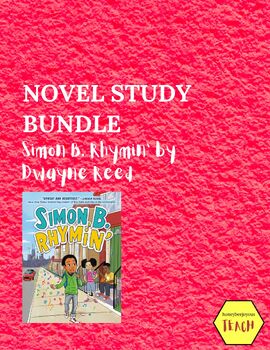 Preview of Novel Study Bundle - Simon B. Rhymin'