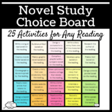 Novel Study Choice Board