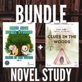 Novel Study - Clues in the Woods (Peggy Parish) -- Bundle
