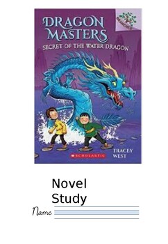 Preview of Novel Study: Dragon Masters Secrets of the Water Dragon