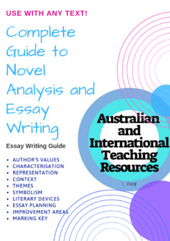 Preview of Textual Analysis & Essay Writing Bundle (Generic- use with any novel!)