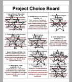Novel Study Final Project Choice Board (Works with ANY Novel!)