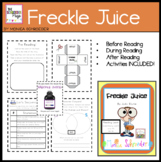 Novel Study: Freckle Juice