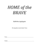 Novel Study Guide to HOME of the BRAVE by Kathrine Applegate