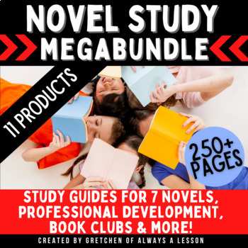 Preview of Novel Study MEGA Bundle