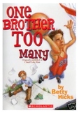 Novel Study: One Brother Too Many