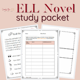 Novel Study Packet - ELL/ESL