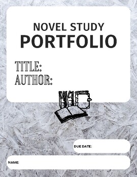 Preview of Novel Study Portfolio Package- Any Novel, Any Grade!