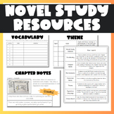 Novel Study Resources for ANY Novel
