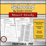 Novel Study: Schooled by Gordon Korman