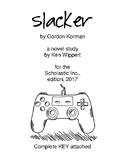Novel Study: Slacker