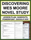 Discovering Wes Moore | Printable & Digital Novel Study