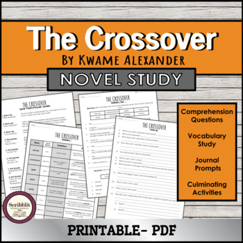The Crossover Novel Study--Thinking Critically About Text by The