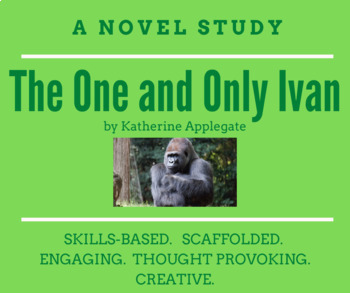 Preview of Novel Study: The One and Only Ivan