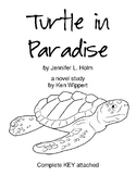 Novel Study: Turtle in Paradise