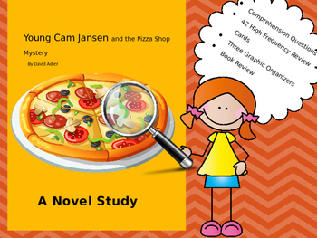 Preview of Novel Study: Young Cam Jansen and the Pizza Shop Mystery