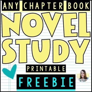 Preview of Novel Study for ANY CHAPTER BOOK | FREEBIE