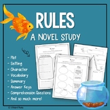 Rules Novel Study (Rules by Cynthia Lord)