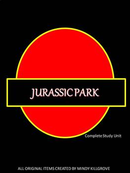 Preview of Novel Study to be used with Jurassic Park by Michael Crichton