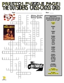 Novel: The Outsiders Puzzle Page (Wordsearch / Criss-Cross
