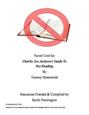 Novel Unit for Charlie Joe Jackson's Guide to Not Reading 