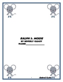 "Ralph S. Mouse" Novel Unit