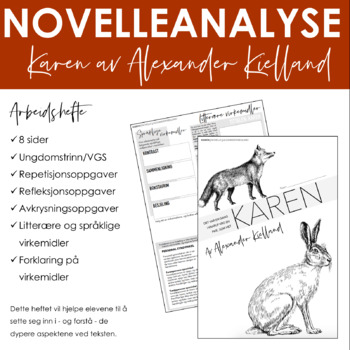 Preview of Novelleananalyse: Karen av Alexander Kielland