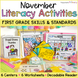 November Science of Reading Literacy Centers - Blending & 
