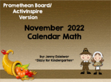 November 2022 Calendar for the Promethean Board (ActivBoard)