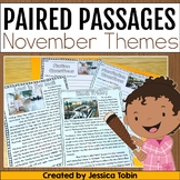 November Activities - Reading Comprehension Paired Passage