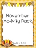 November Activity Pack