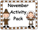 November Activity Packet