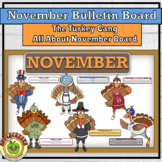 November Bulletin Board Thanksgiving