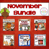 November Bundle - Informational Text and Math Activities