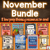 November Centers and Literacy Activities