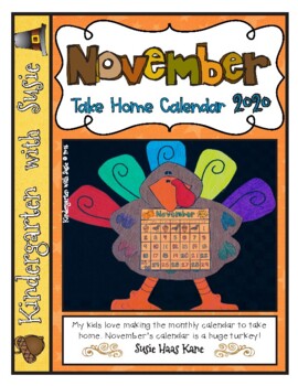 Preview of November Calendar Craft and MORE