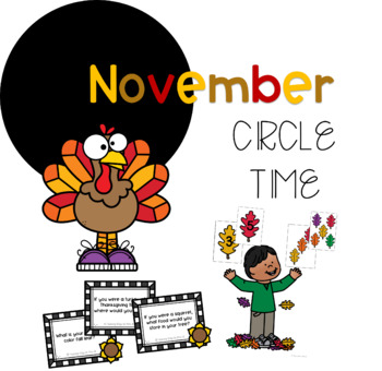 Preview of November Circle Time