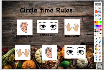 Preview of November Circle time