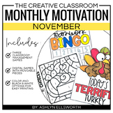 November Classroom Management Behavior Games
