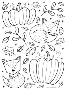 November Coloring Planner Undated – Packed for Life