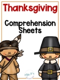 November Comprehension Pack - Includes Digital Versions Di