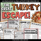 November Escape Activity | Thanksgiving Activities
